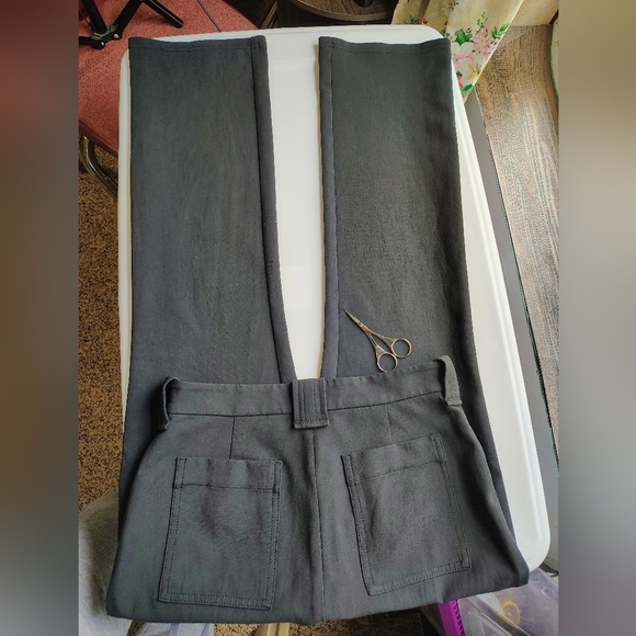 Wilfred free by Aritzia women's allwaze Exposed Front Zip high-rise pants sz 6. - Picture 5 of 17